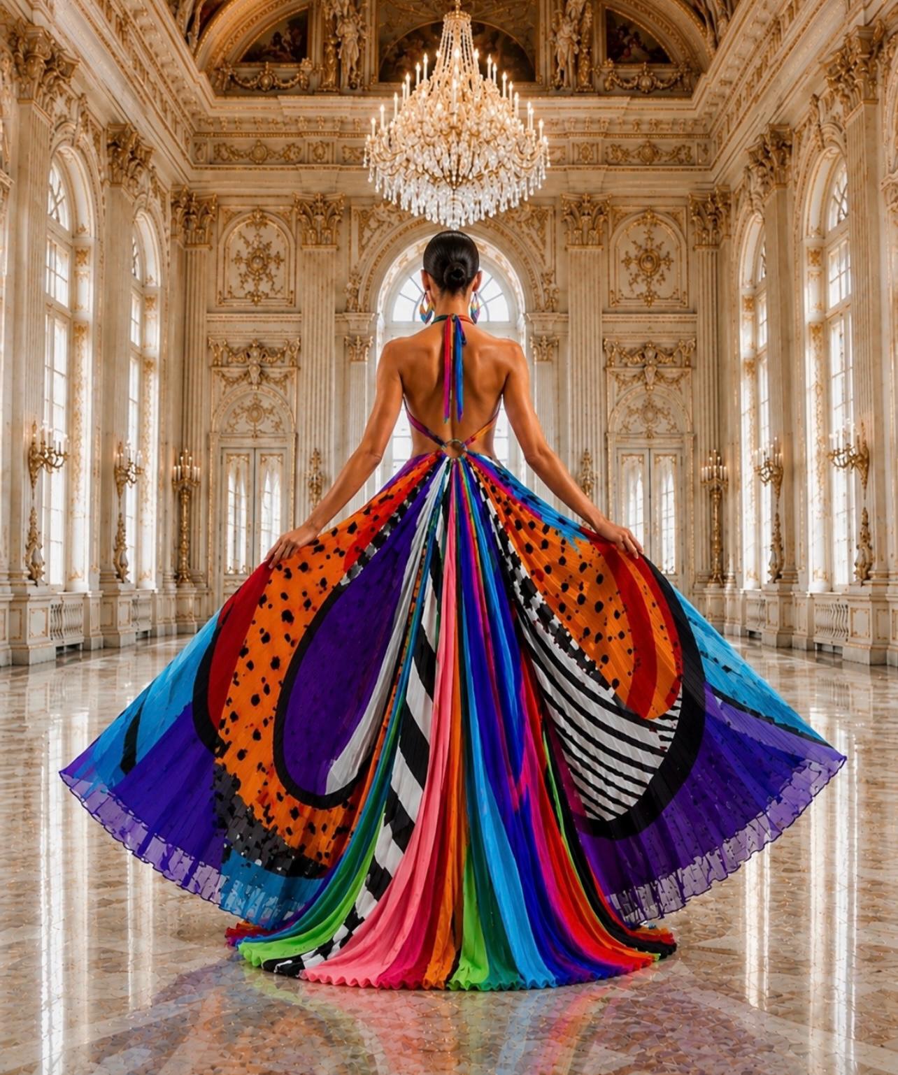 Artistic Maxi Dress — Spring/Summer 2027