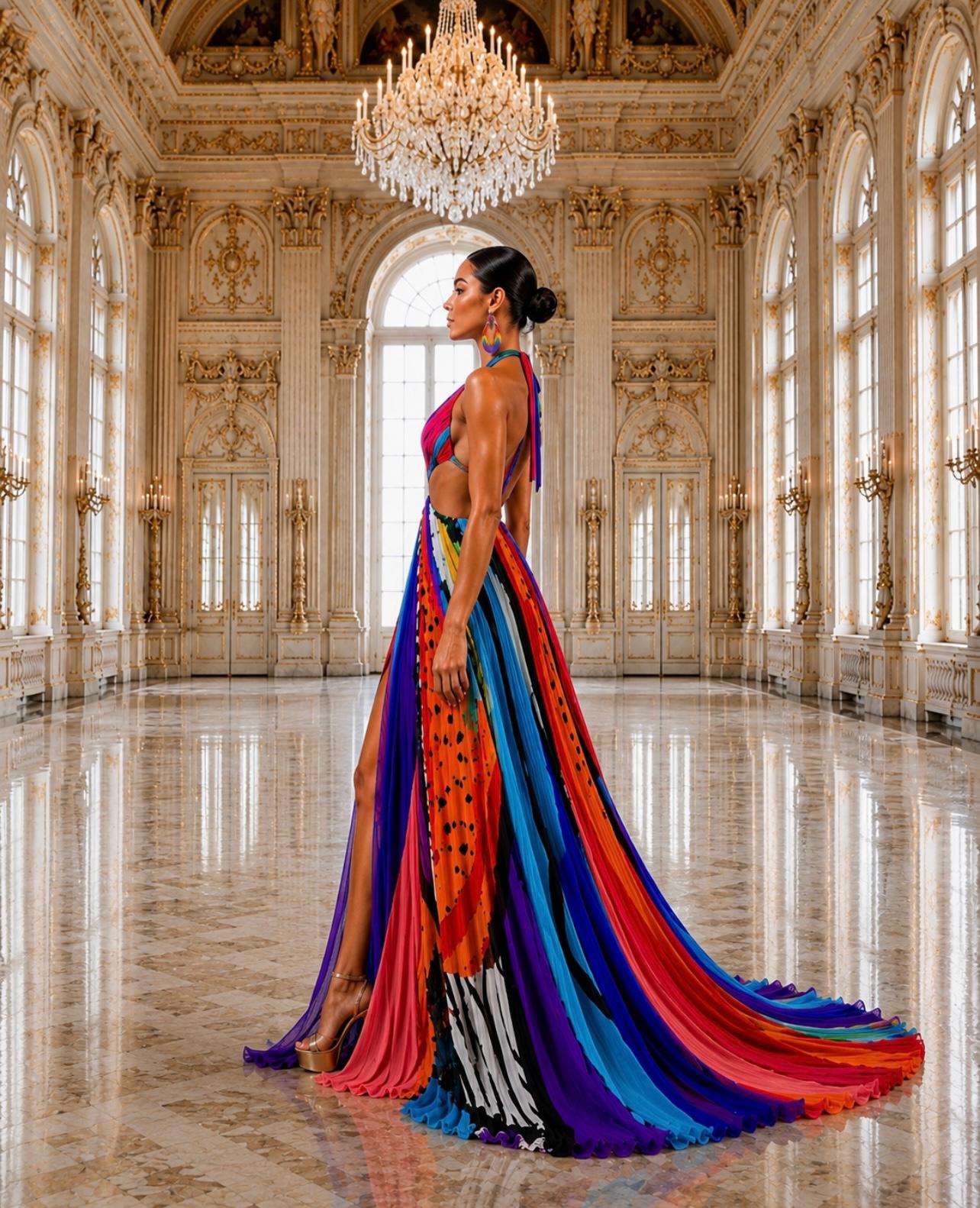 Artistic Maxi Dress — Spring/Summer 2027