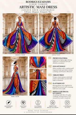Artistic Maxi Dress — Spring/Summer 2027
