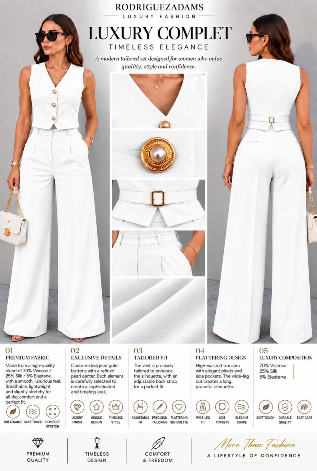 Luxury Complét - White