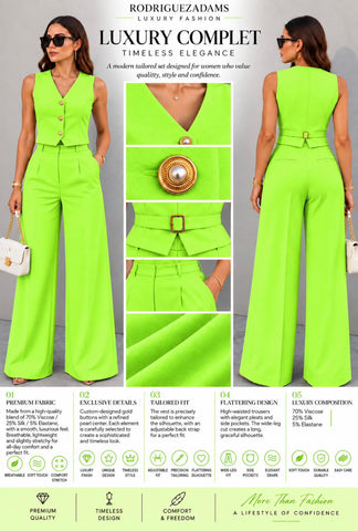 Luxury Complet – Lime Green
