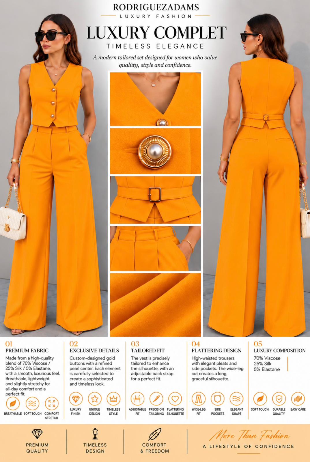 Luxury Complet – Orange