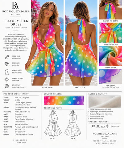 Luxury Silk Georgette Dress