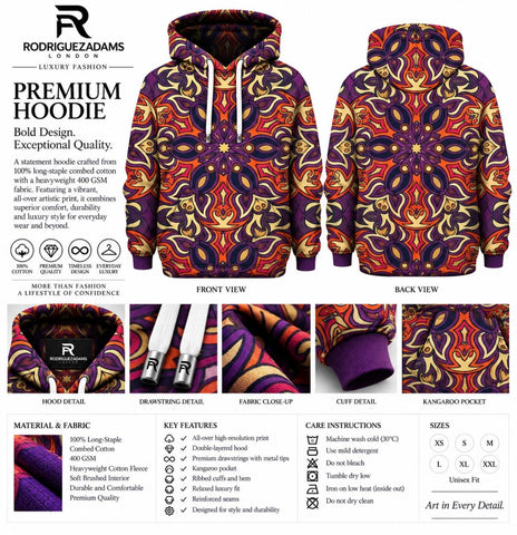 RodriguezAdams Fall/Winter 2026/27 — Premium Purple Hoodie
