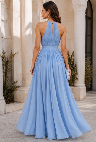 Silk Georgette Maxi Dress