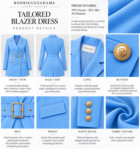 Tailored Blazer Dress