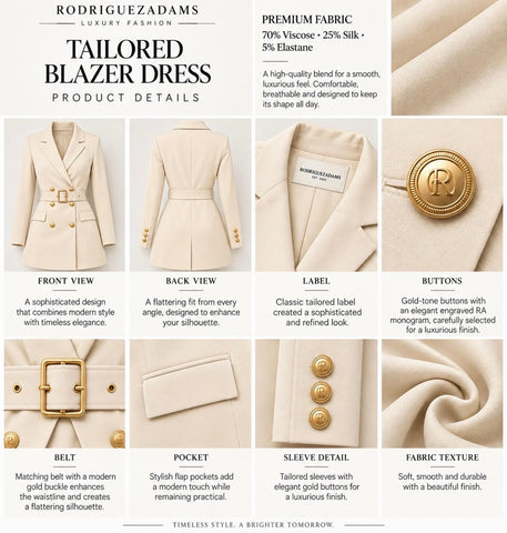 Tailored Blazer Dress