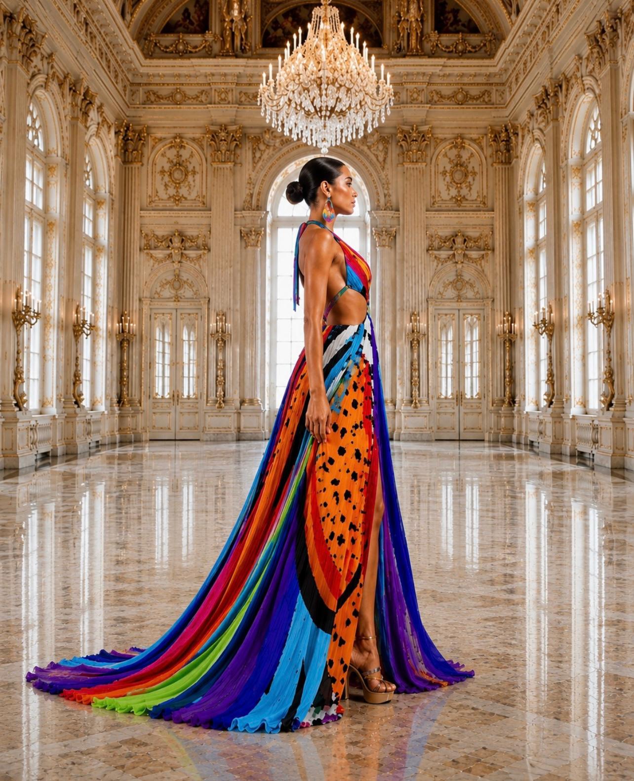 Artistic Maxi Dress — Spring/Summer 2027